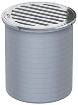 ACO Easy-Flow Aufsatzstück ABS D136 K3/ Rahmen u.Schlitzrost V2A lose, 5141.25.00