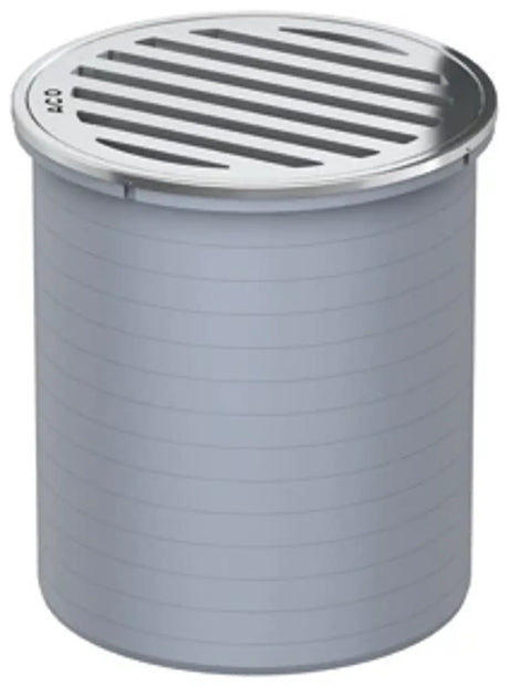 ACO Easy-Flow Aufsatzstück ABS D136 K3/ Rahmen u.Schlitzrost V2A lose, 5141.25.00