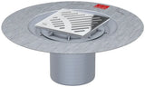 ACO Easy-Flow Aufsatzstück 149x149 ABS/Rahmen/Schlitzrost V2A verrie., 5141.30.00