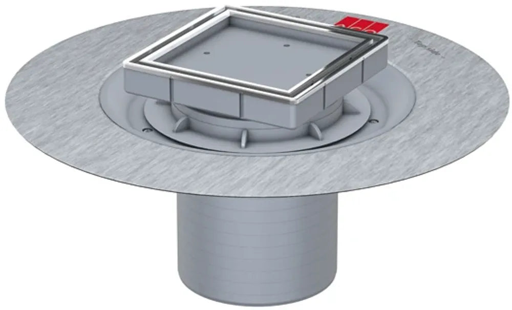 ACO Easy-Flow Aufsatzstück 149x149/ ABS/Rahmen/ wählb. Oberfl. V2A, 5141.31.00