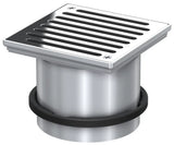 ACO Aufsatzstück Passavant 148x148/K3/V2A/rutschh./Rost verschraubt, 5141.89.33