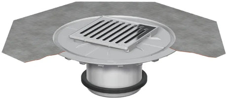 ACO Aufsatzstück AV-Selecta 148x148/K3/ Kst./Rost V2A verriegelbar, 5141.91.22