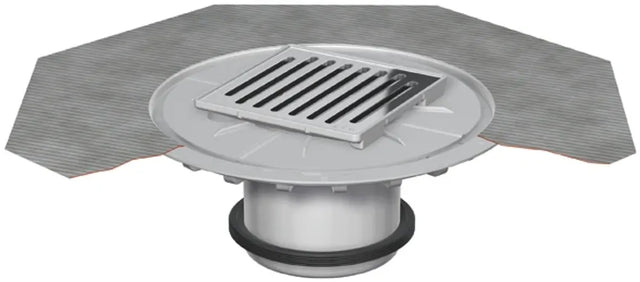 ACO Aufsatzstück AV-Selecta 148x148/K3/ Kst./Rost V2A verriegelbar, 5141.91.22