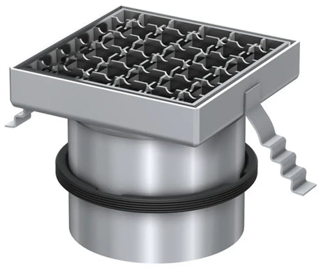 ACO Aufsatzstück Passavant 150x150/ L15 V2A/ rutschh./Rost lose eingelegt, 5141.92.22