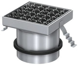 ACO Aufsatzstück Passavant 150x150/ M125/ V2A/ rutschh., 5141.93.22