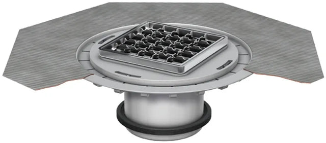 ACO Aufsatzstück AV-Selecta 150x150/L15 Kst./ rutschh./Rost V2a/ lose eingelegt, 5141.97.22