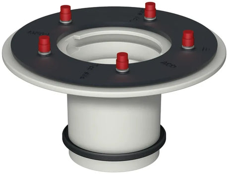 ACO Oberteil Passavant DN50/70/100/ Guss/Stutzen D125/ epoxiert, 5145.57.50