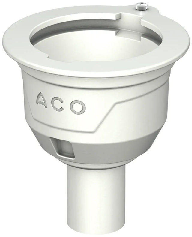 ACO Bodenablauf Passavant DN50 90 Grad/1,0l/s/ Halter./ohne WS/epoxiert, 5149.60.20