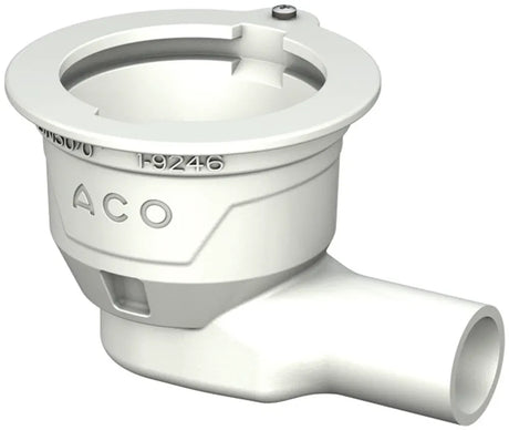 ACO Bodenablauf Passavant DN50 1,5 Grad/1,0l/s/Halter./ohne WS/epoxiert, 5149.80.20