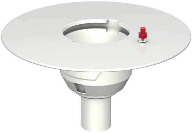 ACO Bodenablauf Passavant DN50 90 Grad/1,0l/s/Klebefl./ohne WS/epoxiert, 5150.60.20