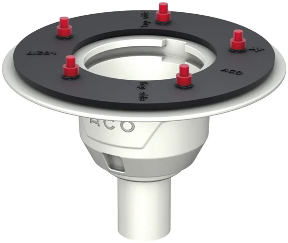 ACO Bodenablauf Passavant DN50 90 Grad/1,0l/s/Pressfl./ohne WS/epoxiert, 5151.60.20