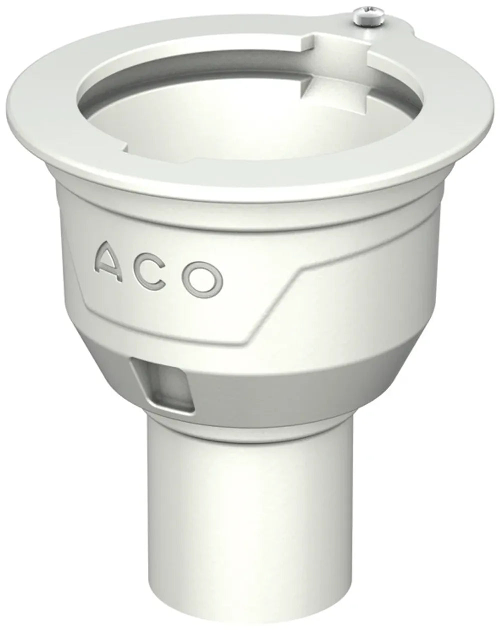 ACO Bodenablauf Passavant DN70 90 Grad/ 2,0l/s/Halter./ohne WS/epoxiert, 5169.60.20