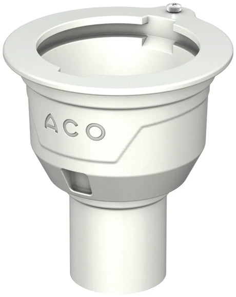 ACO Bodenablauf Passavant DN70 90 Grad/ 2,0l/s/Halter./ohne WS/epoxiert, 5169.60.20
