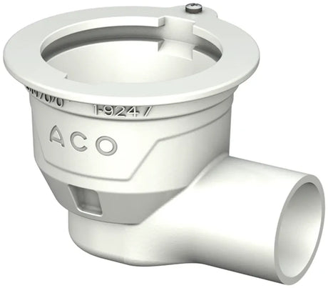 ACO Bodenablauf Passavant DN70 1,5 Grad/1,6l/s/Halter./ohne WS/epoxiert, 5169.70.20