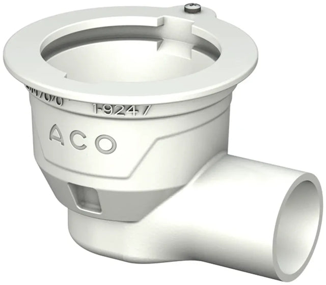 ACO Bodenablauf Passavant DN70 1,5 Grad/1,6l/s/Halter./ohne WS/epoxiert, 5169.70.20