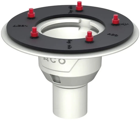 ACO Bodenablauf Passavant DN70 90 Grad/2,0l/s/Pressfl./ohne WS/epoxiert, 5171.60.20