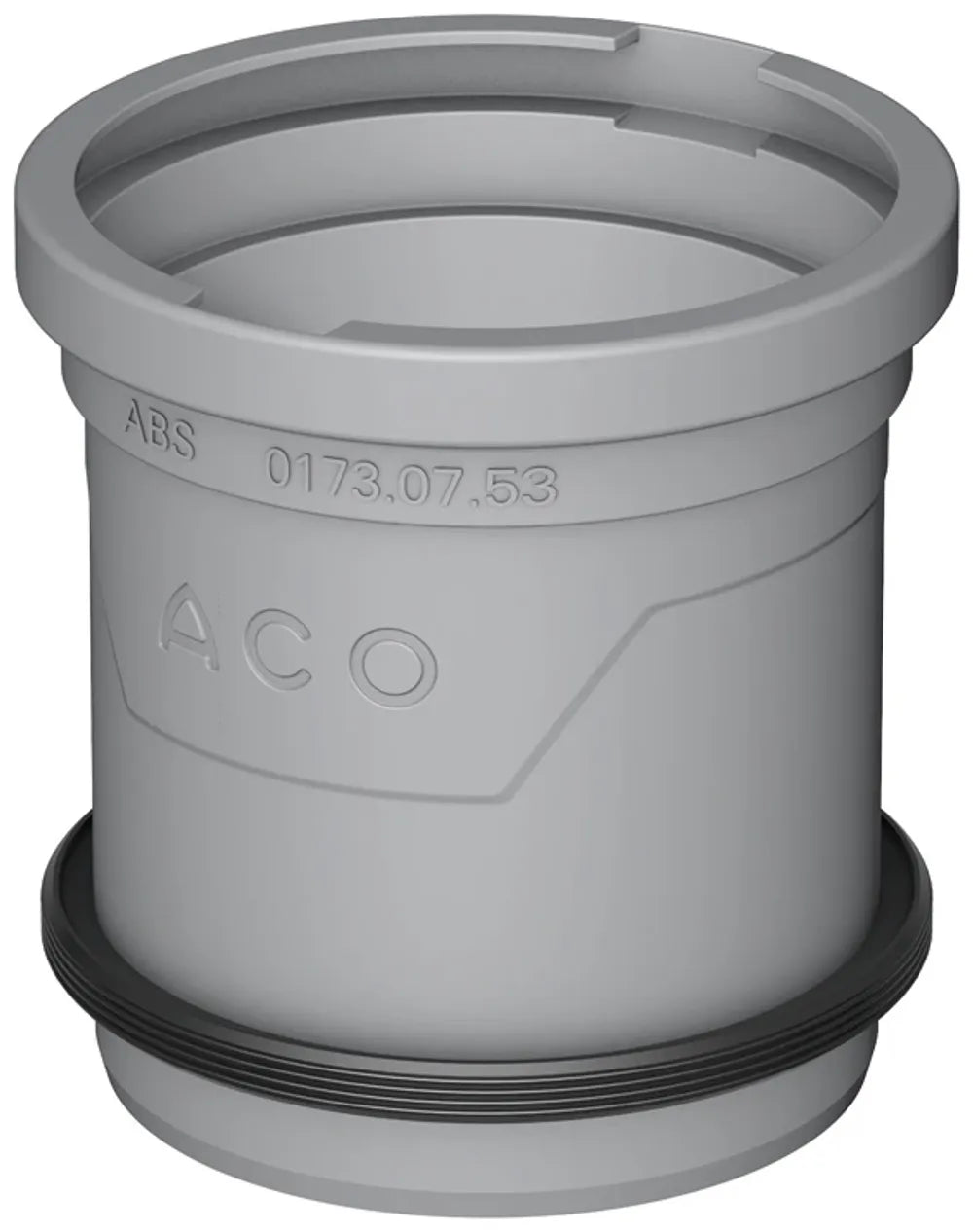 ACO Zwischenstück DN50/70/100/ D125/ Kstmit Abdichtr/ o seitlZuslauf ACO Bodenablauf Passavant, 5171.83.20
