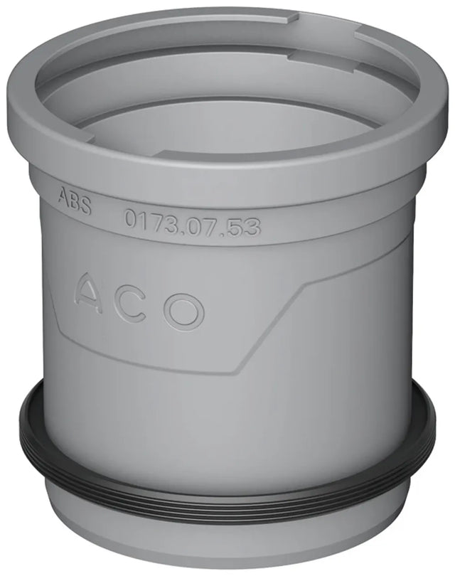 ACO Zwischenstück DN50/70/100/ D125/ Kstmit Abdichtr/ o seitlZuslauf ACO Bodenablauf Passavant, 5171.83.20
