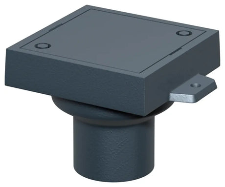 ACO Reinigungsverschl. Finor S DN100/ 90 Grad/ L15/ Guss/Anstrich, 5288.10.00