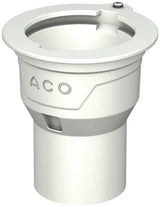 ACO Bodenablauf Passavant DN100/ 90 Grad/ 2,0l/s/Halter./epoxiert, 5569.60.20