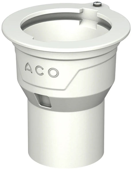 ACO Bodenablauf Passavant DN100/ 90 Grad/ 2,0l/s/Halter./epoxiert, 5569.60.20