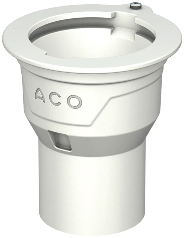 ACO Bodenablauf Passavant DN100/ 90 Grad/ 2,0l/s/Halter./epoxiert, 5569.60.20