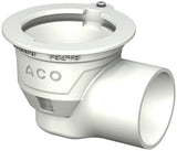 ACO Bodenablauf Passavant DN100/1,5 Grad/1,6l/s/Halter./epoxiert, 5569.70.20