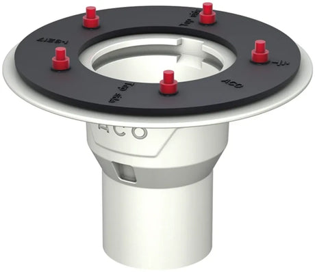 ACO Bodenablauf Passavant DN100/90 Grad/2,0l/s/Pressfl./epoxiert, 5571.60.20
