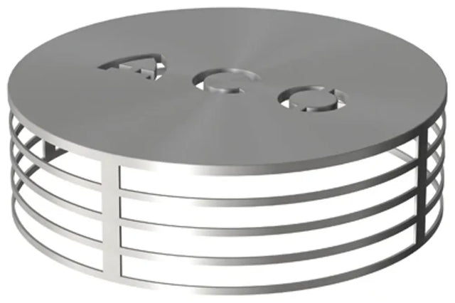 ACO Kiesfang Jet DN80/Spin DN100-150/ H1,5 V2A/ 2 Flügelmuttern, 7000.12.00