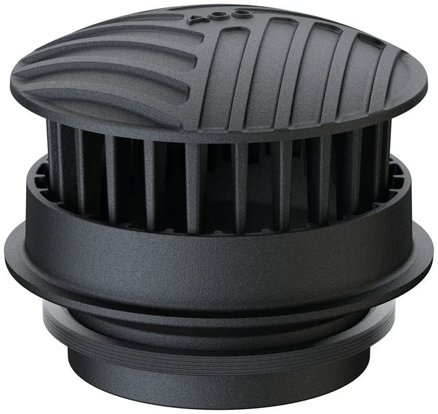 ACO Stahlrohr Passavant Spin für Notüberlauf mit geschlKugelrost/DN125/150 Guss/f H45mm, 7034.10.52