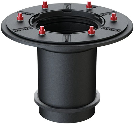 ACO Dachablauf Passavant Spin Oberteil DN125/DN150/Jet DN80 Guss/Pressflansch, 7044.10.22