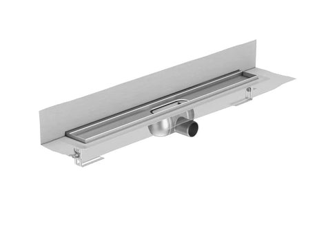 ACO ShowerDrain C Duschrinne DN50/985x64/0,91l/s Flverti/WS50/VA mit grauer Dichtmanschette, 9010.85.33