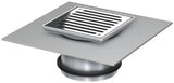 ACO Aufsatzstück Passavant 148x148/ K3/ V2A/Rost V2A verschraubt, 9406.89.22