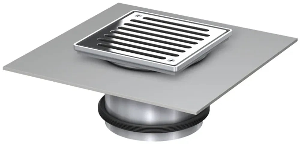 ACO Aufsatzstück 148x148/ K3/ V2A/ rutschh., 9406.89.33