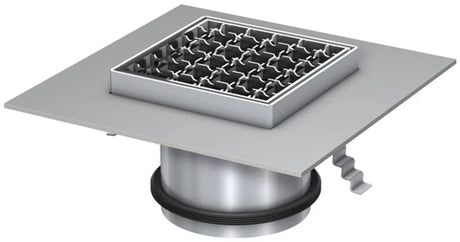 ACO Aufsatzstück 150x150/ L15 V2A/ rutschh./Rost V2A lose eingelegt, 9406.92.22