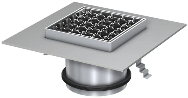 ACO Aufsatzstück 150x150/ L15 V2A/ rutschh./Rost V2A lose eingelegt, 9406.92.22