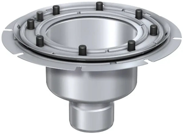 ACO Bodenablauf Variant-CR DN100/ 90Grad/2,0l/s/Pressflohne WS, 9519.20.00