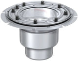 ACO Bodenablauf Variant-CR DN150/90Grad/4,0l/s/Pressflohne WS, 9559.20.00