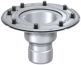 ACO Variant-CR Ablauf DN100 Pressfl./Stutzen 90Grad ohne Geruchverschluss Topf D=142mm, 9569.20.00