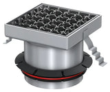ACO Aufsatzstück Variant-CR 150x150/L15 V2A/rutschh./Gitterrost V2A lose eingel., 9579.40.92