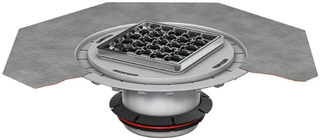 ACO Aufsatzstück AV-Selecta 150x150/L15 Kst/rutschh./Gitterrost V2A/lose eingel., 9579.60.97