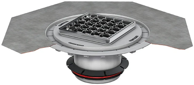 ACO Aufsatzstück AV-Selecta 150x150/L15 Kst/rutschh./Gitterrost V2A/lose eingel., 9579.60.97