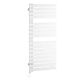 Kermi Credo Half flat Elektroheizkörper, 800 Watt, Regelung WWS, Ausführung links, 1834 mm x 600 mm (HxL), weiß, EAE1A18600101XK