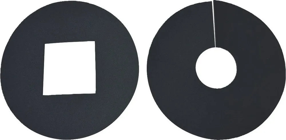 BOSCH Zubehör für Warmwasserspeicher, Abdeckrosetten-Set für E-Heizung, 7735501421