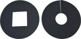 BOSCH Zubehör für Warmwasserspeicher, Abdeckrosetten-Set für E-Heizung, 7735501421