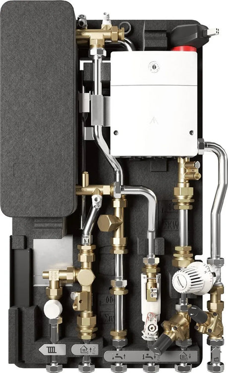 BOSCH Wohnungsstation F7002 35 RS, 35 kW, 666x410x145, ungemischter Heizkr., 7735600749