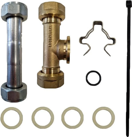 BOSCH Zubehör für Wohnungsstationen, Wärmemengenzähler Umrüstset F8001, 7735600842