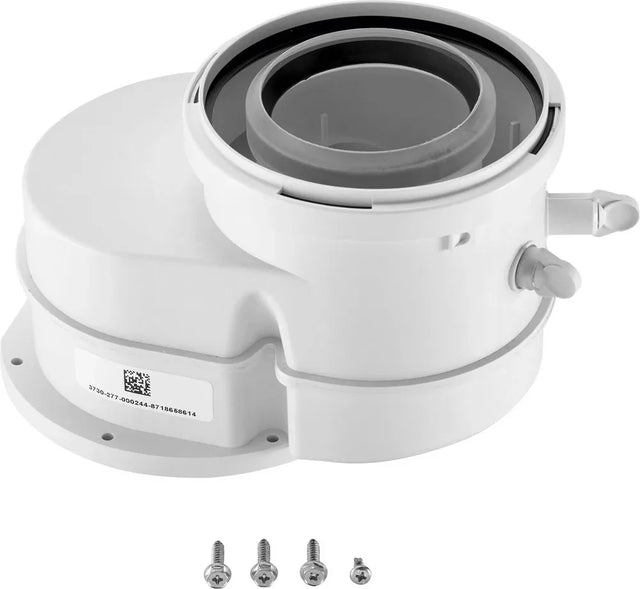 BOSCH Abgaszubehör FC-CA80, Kesselanschlussstück d:80/125, exzentr., 7736902382