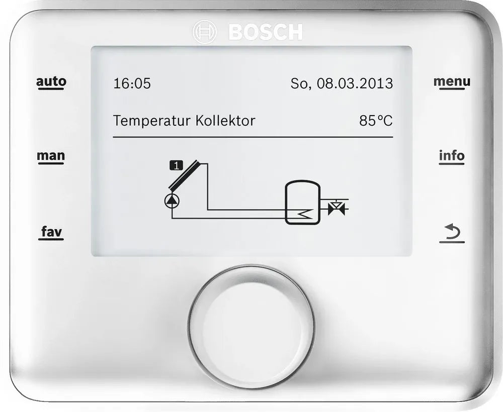 BOSCH Zubehör Solartechnik CS 200, Solarregler, autarker Betrieb,101x123x25, 7738114089