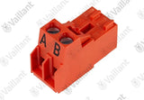 Vaillant Steckverbinder VWL 35+55+75/8.2 AS 230V S2 u.w. Vaillant-Nr. 0010046434, 0010046434